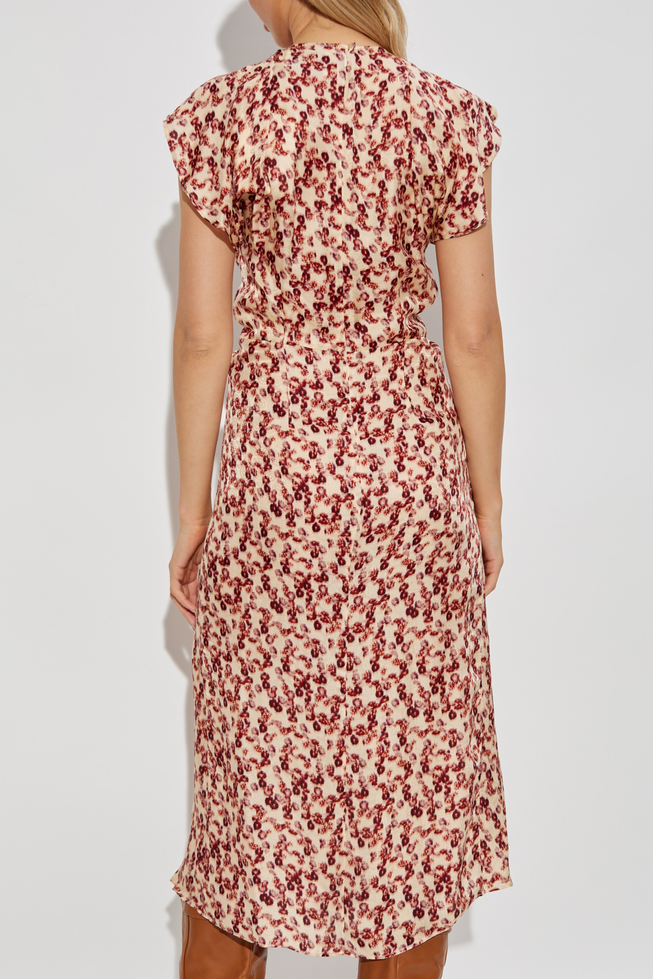 VIP【関税送料無料】希少 ISABEL MARANT MULTICOLOUR DRESS Anka dress Woman raspberry-black | ISABEL MARANT Official